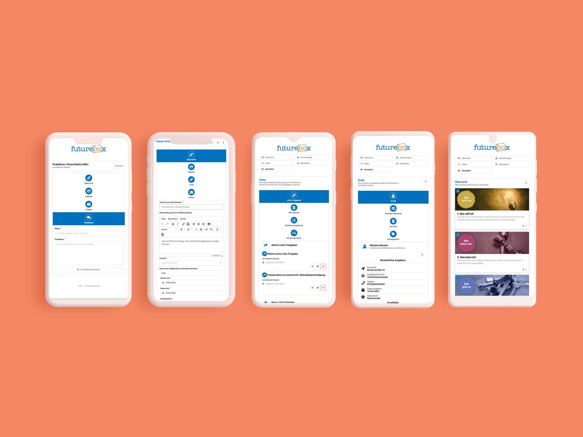 Einführung in die E-Portfolio-Arbeit mit der FutureBox